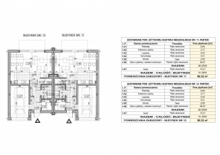 Budynek nr 11 i12 - Rzut parteru